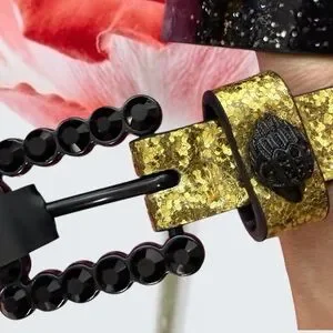 Kurt Geiger | Accessories | Kurt Geiger Belt Metallic Gold 